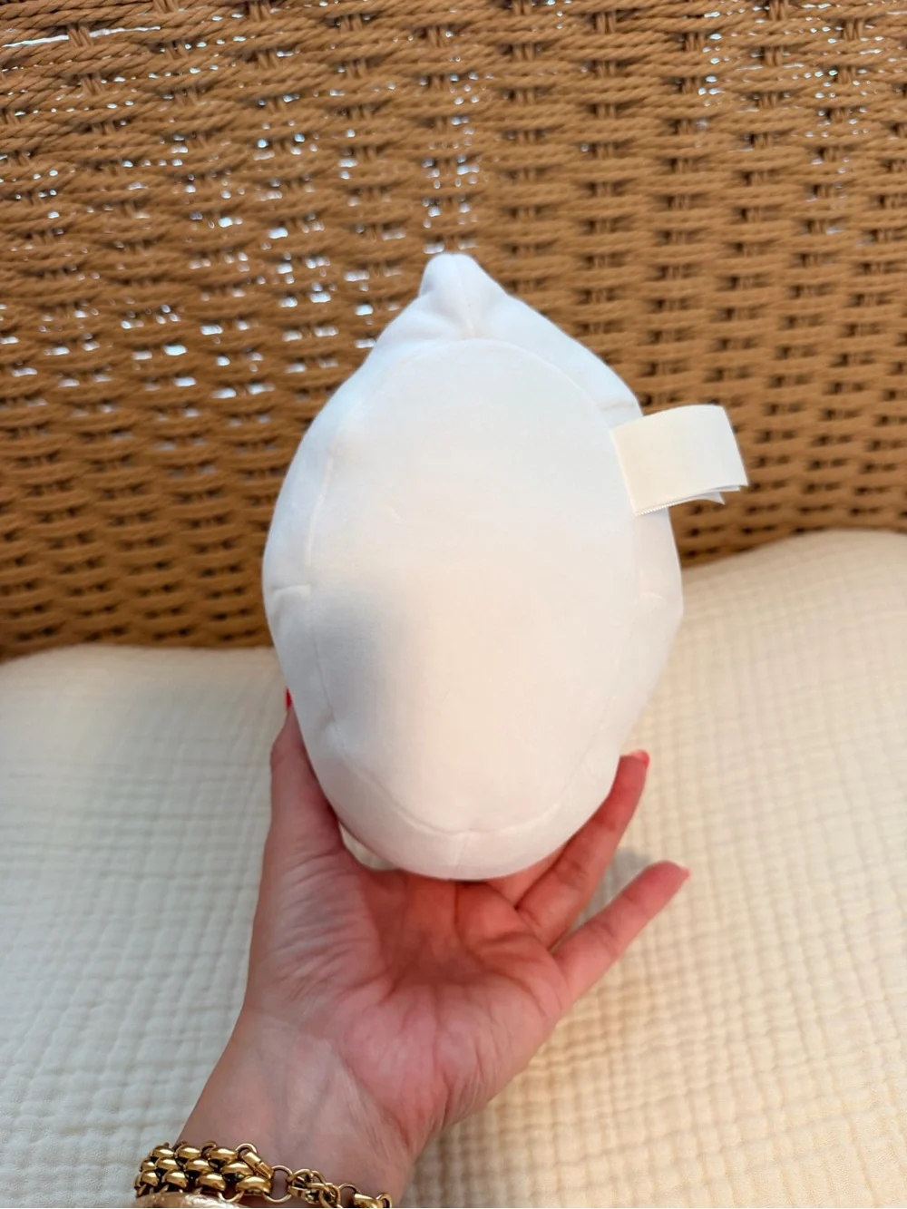 Squishmallows White Ghost with Floral Crown - Multicolor Flowers